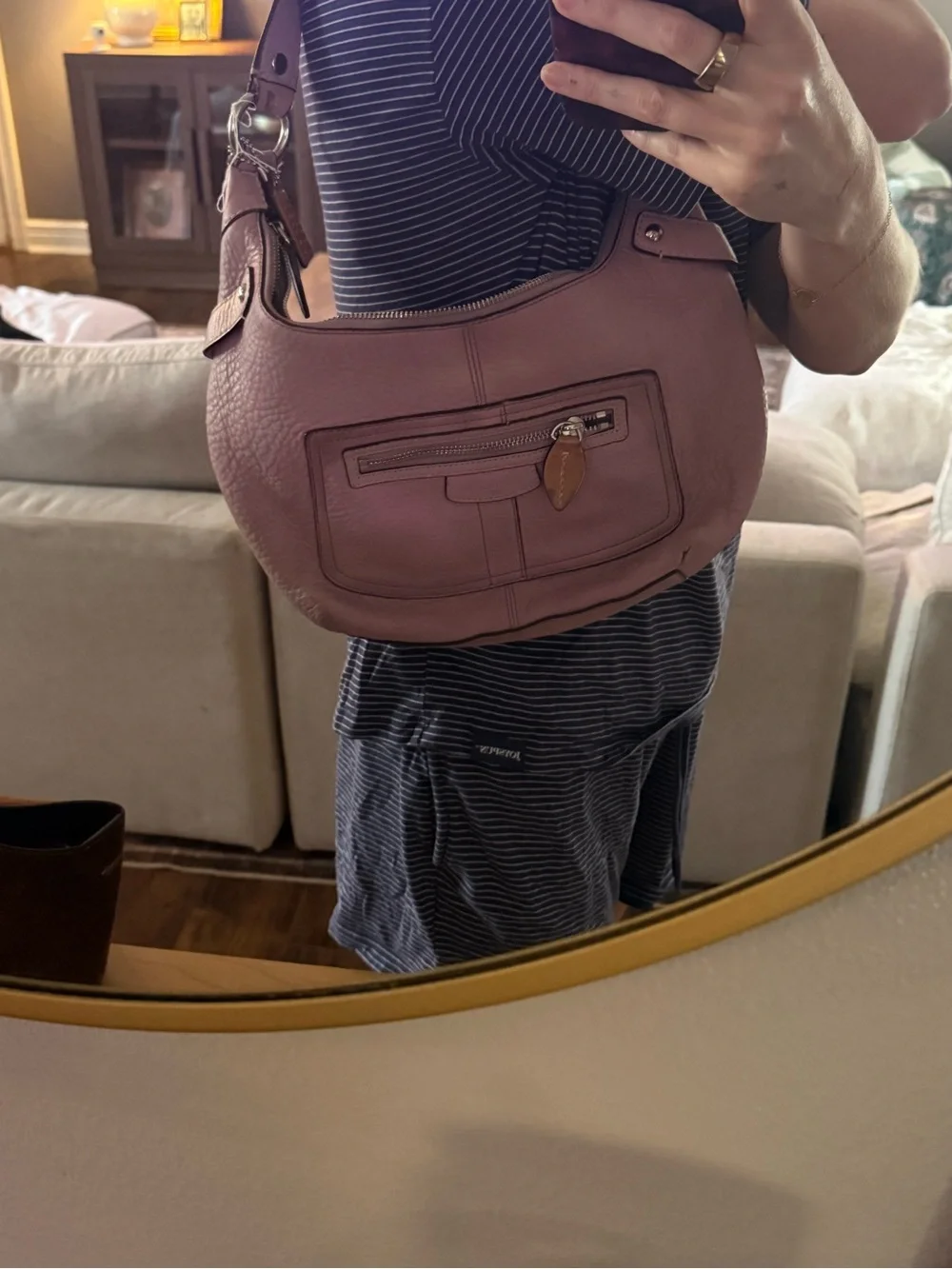 Vintage Coach Penelope Pebble Hobo Bag Purse